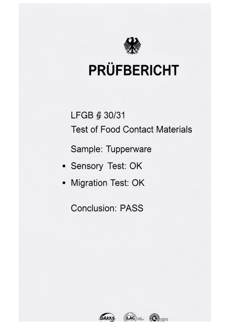 LFGB certificate