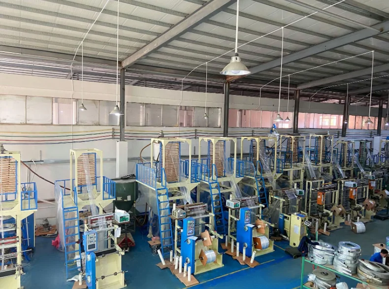 Bubble film extrusion — large roll-to-roll film extrusion and lamination production line