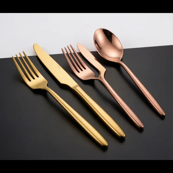 PVD Coated Cutlery Set