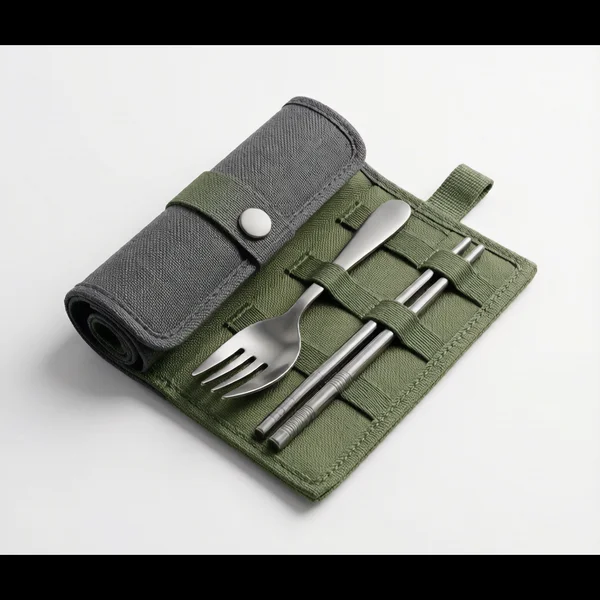 Portable Travel Cutlery Kit