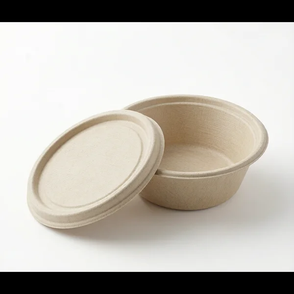 Bagasse Bowl with Lid