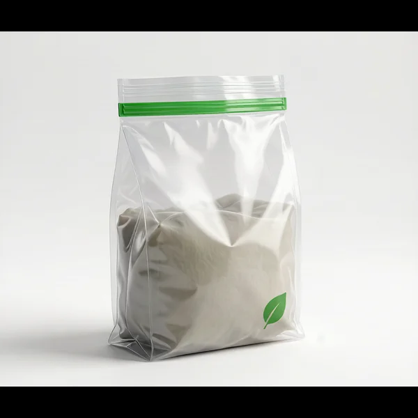 Compostable Ziplock Storage Bag