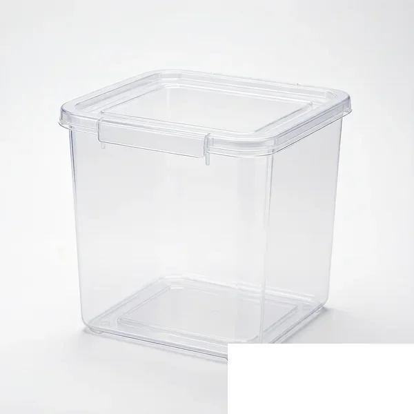 Transparent Storage Box with Lid