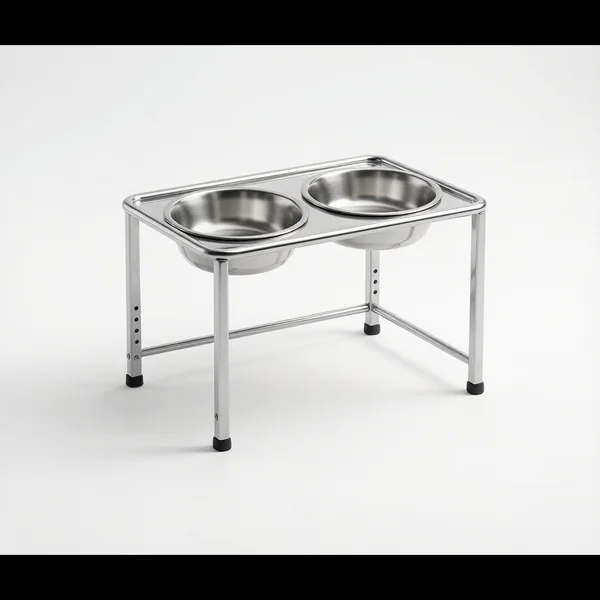 Elevated Dog Bowl Stand (Adjustable SS)